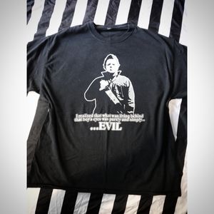 Michael Myers Halloween Horror Glow Shirt XL